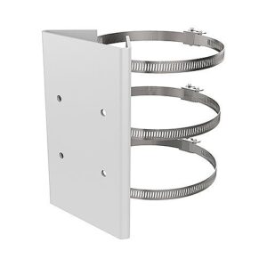 Hikvision PMP-V Horizontal Pole Mounting Bracket for Speed Dome Cameras, White