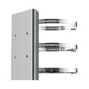 Hikvision PMP-V-G Horizontal Pole Mounting Bracket for Speed Dome Cameras, Gray