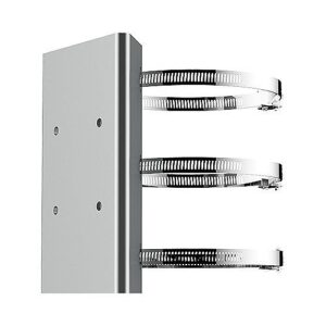 Hikvision PMP-V-G Horizontal Pole Mounting Bracket for Speed Dome Cameras, Gray