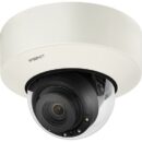 Hanwha PND-A9081RV P-Series 8MP AI IR Vandal Dome Camera, 4.5-10mm Varifocal Lens, White