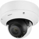 Hanwha PND-A9081RV/KAP Series 4K AI Indoor IR Vandal Dome IP Camera, 4.5-10mm Motorized Varifocal Lens, White, TAA Compliant
