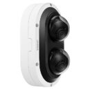 Hanwha PNM-7082RVD/KEX Series x 2MP Outdoor IR Multi-Directional Dome IP Camera, 3-6mm Motorized Varifocal Lens, White, TAA Compliant