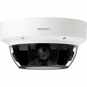 Hanwha PNM-9002VQ/KUS Series x 2MP Multi-Directional Camera, Lenses Not Included, White, TAA Compliant