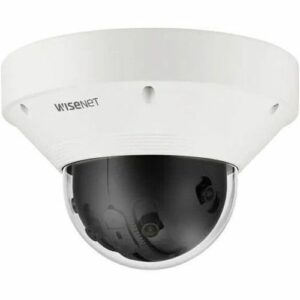Hanwha PNM-9022V/KUS Series x 2MP Panoramic Camera, 2.8mm Fixed Lenses, White, TAA Compliant