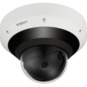 Hanwha PNM-9031RV P-Series 15MP IR Panoramic Vandal Dome Camera, 4.3mm Fixed Lenses, White (Replaces PNM-9030V)
