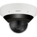 Hanwha PNM-9031RV P-Series 15MP IR Panoramic Vandal Dome Camera, 4.3mm Fixed Lenses, White (Replaces PNM-9030V)