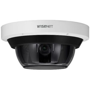 Hanwha PNM-9085RQZ1 x 5MP Multi-Sensor, Multi-Directional PTRZ Camera, 4.13-9.4mm (2.3x) Motorized PTRZ Varifocal Lens, White (Replaces PNM-9085RQZ)