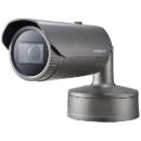 Hanwha PNO-A9081RLP 8MP WDR Vandal Bullet Camera with LPR and Road AI, 4.5-10mm Lens, Black