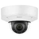 Hanwha PNV-A9081R/KAP Series 4K AI Outdoor IR Vandal Dome IP Camera, 4.5-10mm Varifocal Lens, White, TAA Compliant