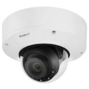 Hanwha PNV-A9081R/KAP Series 4K AI Outdoor IR Vandal Dome IP Camera, 4.5-10mm Varifocal Lens, White, TAA Compliant