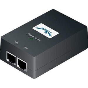 Ubiquiti POE-48-24W 48V PoE Adapter, Black