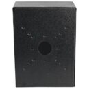 Pedestal Pro PORTRA-CS-8X12-E 8" 12" Portrait Steel Housing, Black Power Coated