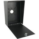 Pedestal Pro PORTRA-CS-8X12-E 8" 12" Portrait Steel Housing, Black Power Coated