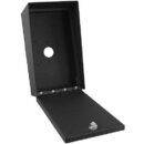Pedestal Pro PORTRA-CS-8X14-E 8" 14" Portrait Steel Housing, Black Power Coated