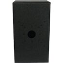Pedestal Pro PORTRA-CS-8X14-E 8" 14" Portrait Steel Housing, Black Power Coated