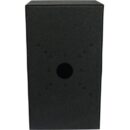 Pedestal Pro PORTRA-CS-8X14-E 8" 14" Portrait Steel Housing, Black Power Coated