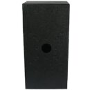 Pedestal Pro PORTRA-CS-8X16-E 8" 16" Portrait Steel Housing, Black Power Coated