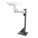 Pelco PP4348 Mounting Adapter for Wall Mounting System Powder Coated Gray