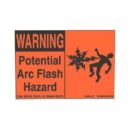 Panduit PPS0204W2100A Adhesive Polyester Warning Arc Flash Label