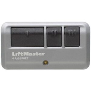 LiftMaster PPV3M Passport MAX 3-Button Visor Remote Control Featuring Security+ 2.0 Technology