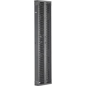 Panduit PR2VD0679 PatchRunner2 Vertical Cable Manager, 42U R, 6"W, Black