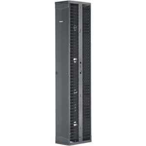 Panduit PR2VD10 Vertical Dual-Sided Manager, 45U, 10m, Black