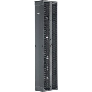 Panduit PR2VD1096 PatchRunner2 Vertical Dual-Sided Manager, 52U R, 10"W, Black