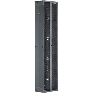 Panduit PR2VD1279 PatchRunner2 Vertical Dual-Sided Manager, 42U R, 12"W, Black