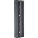 Panduit PR2VD1296 PatchRunner2 Vertical Dual-Sided Manager, 52U R, 12"W, Black