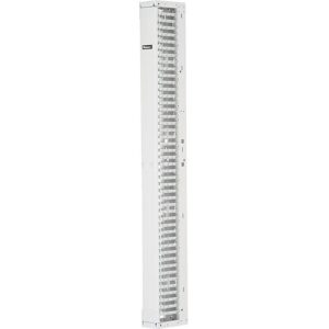 Panduit PR2VFD06WH PR2V Vertical Single-Sided Manager, 45RU, 6" Wide, White