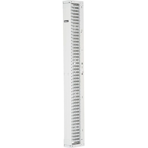 Panduit PR2VFD06WH PR2V Vertical Single-Sided Manager, 45RU, 6" Wide, White