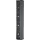 Panduit PR2VFD1279 PatchRunner2 Vertical Single-Sided Manager, 42U R, 12"W, Black