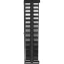 Panduit PR2VSD06 PatchRunner 2 Vertical Dual-Sided Manager, 1-Door, 45U, 6" Wide, Black