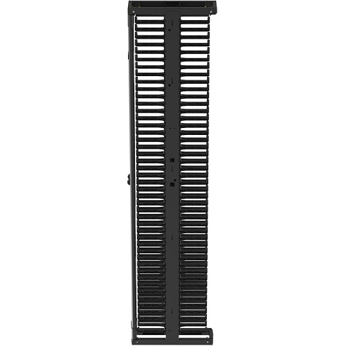 Panduit PR2VSD06 PatchRunner 2 Vertical Dual-Sided Manager, 1-Door, 45U, 6" Wide, Black
