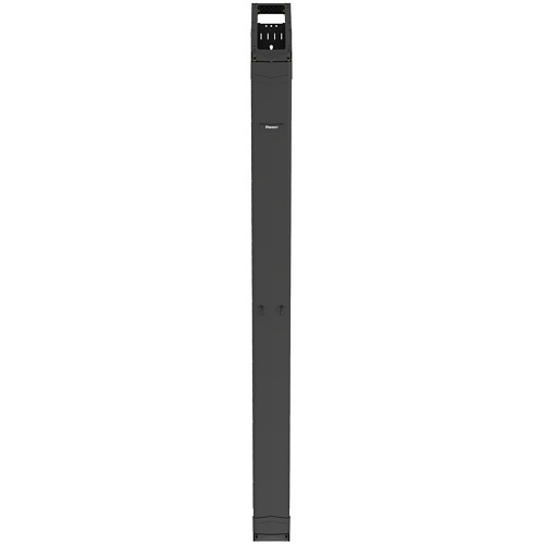 Panduit PR2VSD06 PatchRunner 2 Vertical Dual-Sided Manager, 1-Door, 45U, 6" Wide, Black