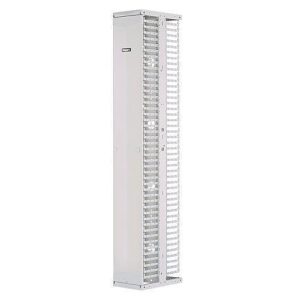 Panduit PR2VSD06WH PatchRunner2 Vertical Dual-Sided Cable Manager, 1-Door, 45RU, 6" Wide, White