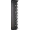 Panduit PR2VSD10 PatchRunner2 Vertical Dual-Sided Cable Manager, 1-Door, 45RU, 10" Wide, Black