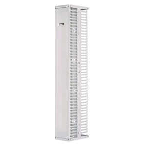 Panduit PR2VSD10WH PatchRunner2 Vertical Dual-Sided Cable Manager, 1-Door, 45RU, 10" Wide, White