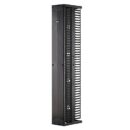 Panduit PR2VSD1279 PatchRunner2 Vertical Dual-Sided Cable Manager, 1-Door, 42RU, 12" Wide, Black