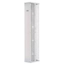 Panduit PR2VSD12WH PatchRunner2 Vertical Dual-Sided Cable Manager, 1-Door, 45RU, 12" Wide, White