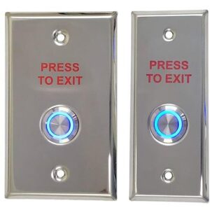 CDVI PREX-L Illuminated Rex Push Button Latch Switch