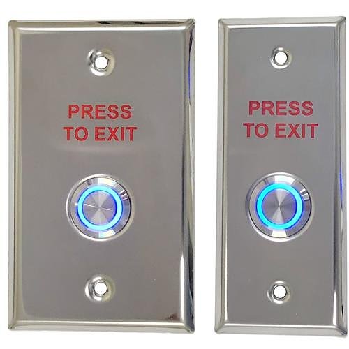 CDVI PREX-L Illuminated Rex Push Button Latch Switch