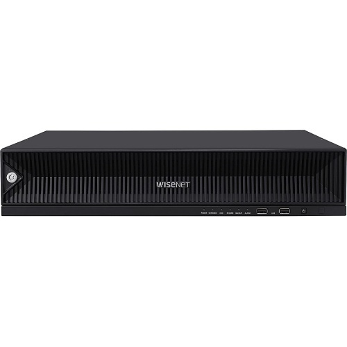 Hanwha PRN-1600B2-16TB 16-Channel Network Video Recorder with 16TB Storage, Supports Up to 8K Resolution