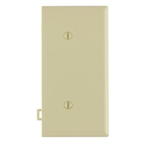 Leviton PSE14-I Wallplate Sectional Blank Strapmnt Opening, Ivory
