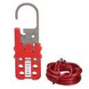 Panduit PSL-MLD Multiple Lockout Hasp with 6' Vinyl Coated