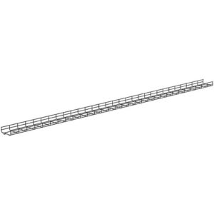 Panduit PWB2X6BL Wire Basket, 2"H x 6"W, Black Powdered Coated