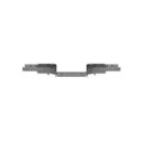 Panduit PWBPF6X12BL Formed Tee Fitting, 6"x12", Black