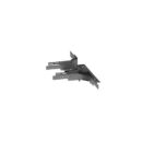 Panduit PWBPF6X12BL Formed Tee Fitting, 6"x12", Black