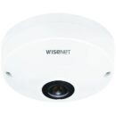Hanwha QNF-9010 Q-Series 12MP Fisheye Camera, 1.08mm Fixed Lens, White