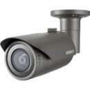 Hanwha QNO-8030R Wisenet Wisenet Q-Series 5MP IR Bullet Camera, 6mm Fixed Lens, Gray
